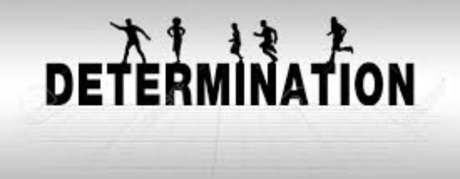 Keep Your Determination Alive Involves Persevering